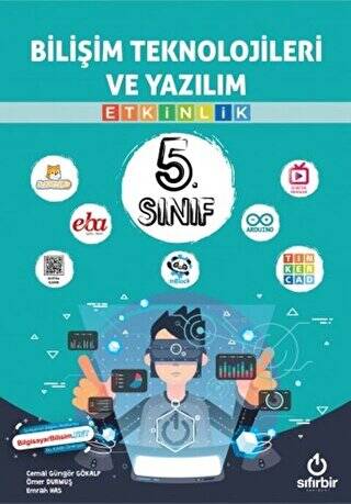 Sıfırbir Yayınevi 5. Sınıf Bilişim Teknolojileri ve Yazılım - Kolektif kitap kapağı