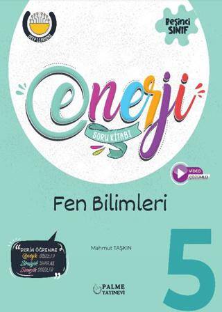 5. Sınıf Enerji Fen Bilimleri Soru Kitabı - Mahmut Taşkın kitap kapağı