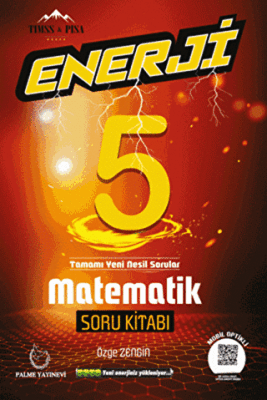 Palme Enerji 5. Sınıf Matematik Soru Kitabı - Özge Zengin kitap kapağı