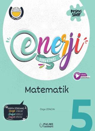 5. Sınıf Enerji Matematik Soru Kitabı - Özge Zengin kitap kapağı