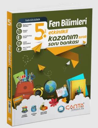 5. Sınıf Fen Bilimleri Etkinlikli Kazanım Sıralı Soru Bankası - Kolektif kitap kapağı