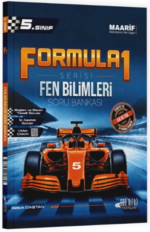 5. Sınıf Fen Bilimleri Formula 1 Soru Bankası Son Viraj Yayınları kitap kapağı