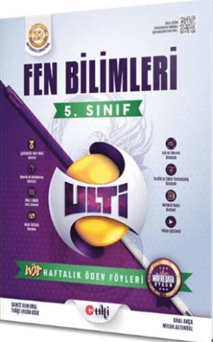 5. Sınıf Fen Bilimleri Haftalık Ödev Föyleri 24-25 - Kolektif kitap kapağı