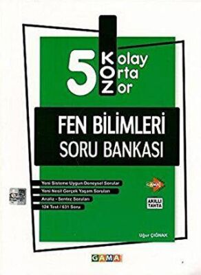 5. Sınıf Koz Fen Bilimleri Soru Bankası - Uğur Çığnak kitap kapağı