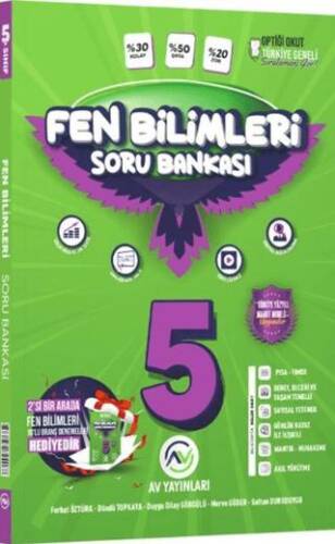 5. Sınıf Fen Bilimleri Soru Bankası - Kolektif kitap kapağı
