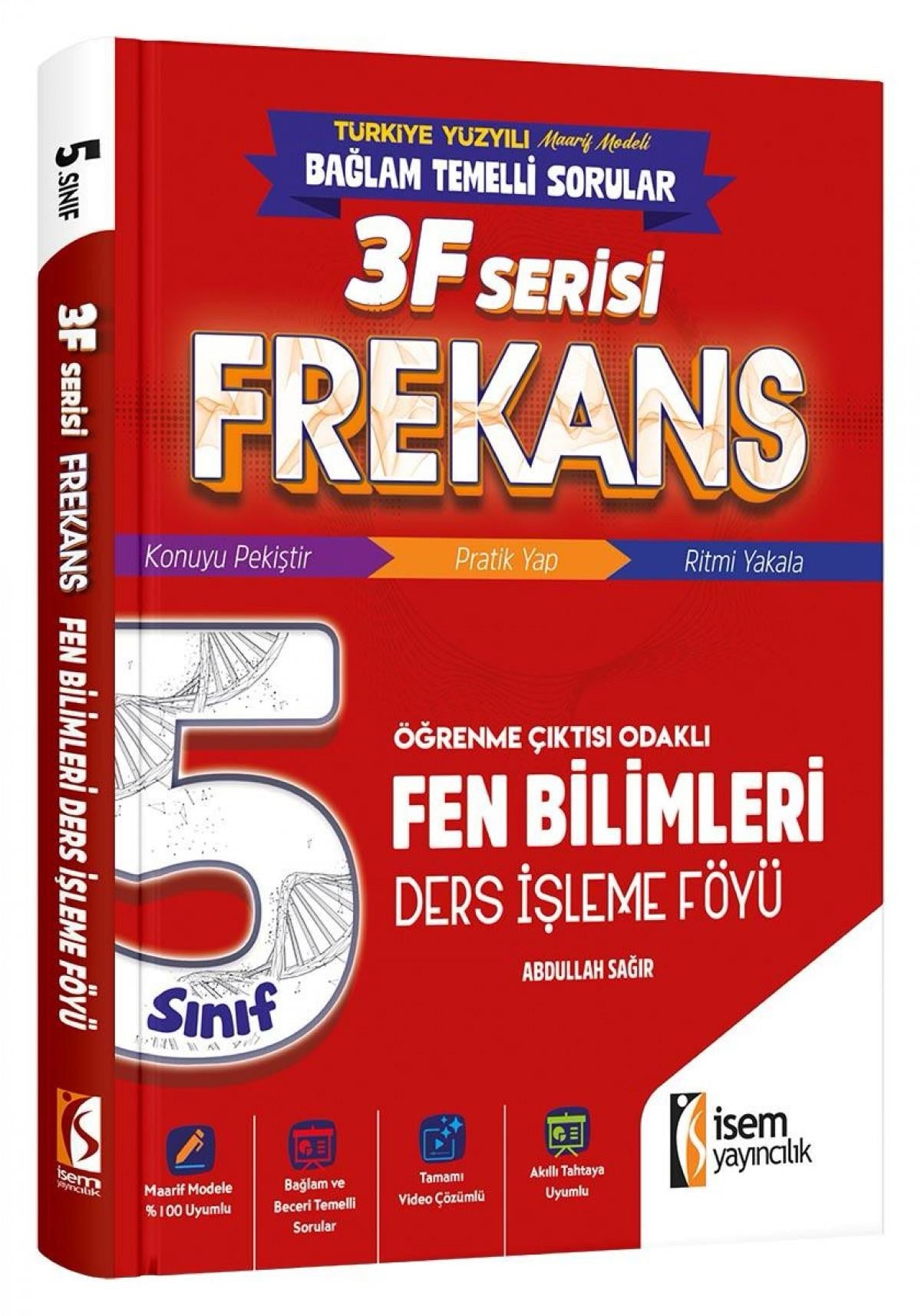 5. Sınıf Frekans Fen Bilimleri Ders İşleme Föyü kitap kapağı