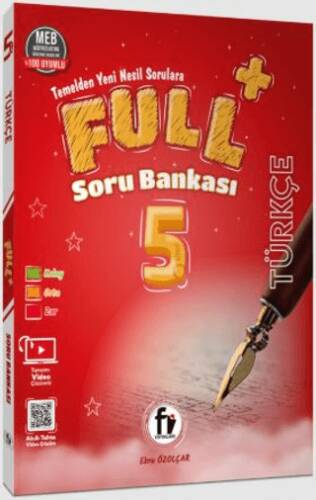 5. Sınıf Full+ Türkçe Soru Bankası - Ebru Özolçar kitap kapağı