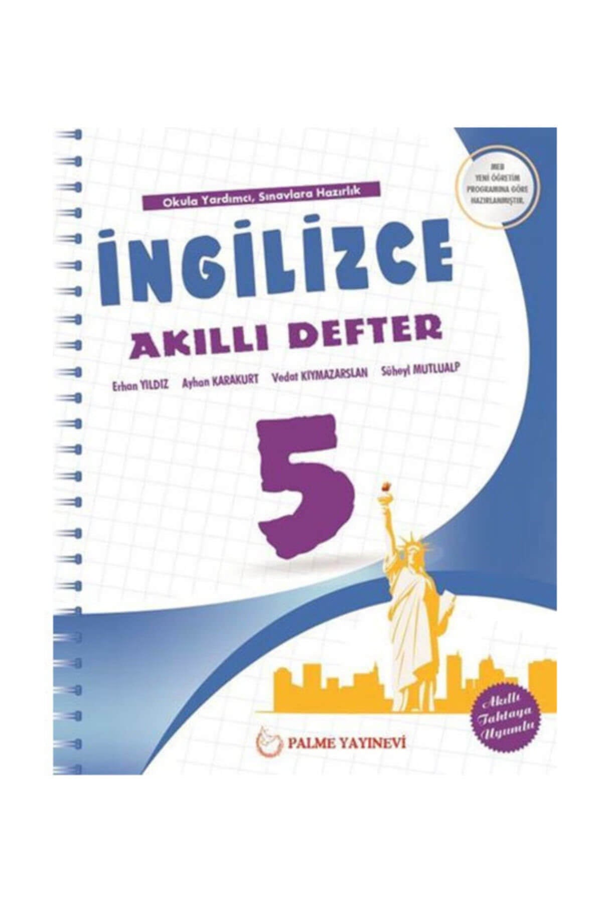 5. Sınıf İngilizce Akıllı Defter - Palme Yayınları kitap kapağı