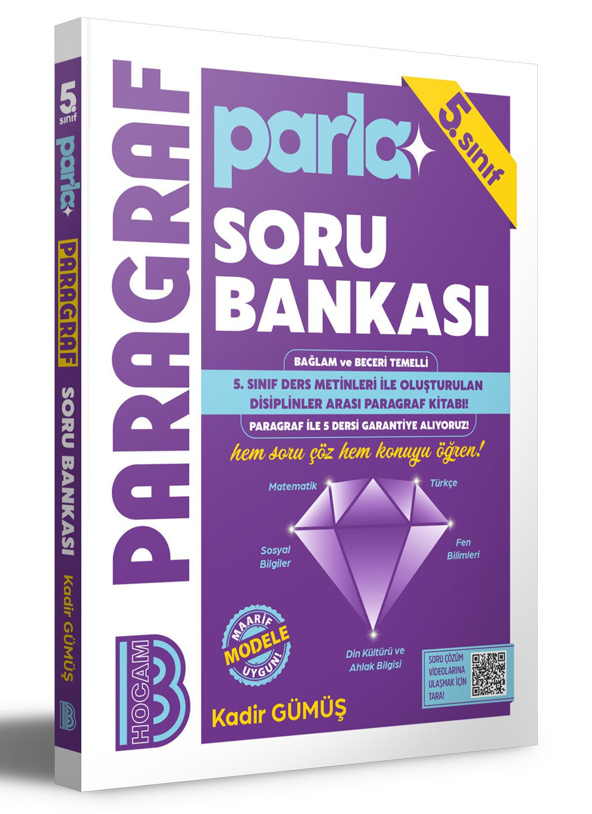 5. Sınıf Maarif Paragraf Soru Bankası Benim Hocam Yayınları kitap kapağı