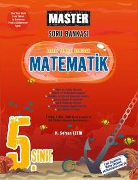 5. Sınıf Master Matematik Soru Bankası - Kolektif kitap kapağı