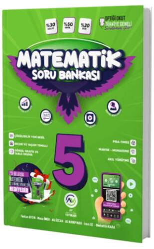 5. Sınıf Matematik Soru Bankası - Musa Öner kitap kapağı