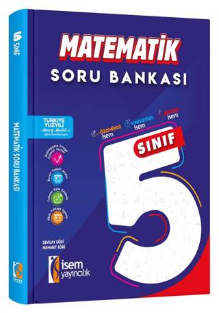 5. Sınıf Matematik Soru Bankası - Sevilay Eğri kitap kapağı