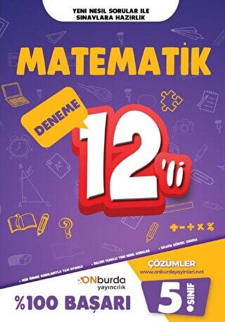 5. Sınıf Matematik Yeni Nesil Branş Denemeleri - Kolektif kitap kapağı