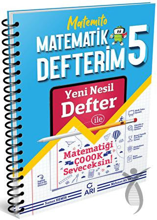 5. Sınıf Matemito Akıllı Matematik Defteri - Samet Demir kitap kapağı