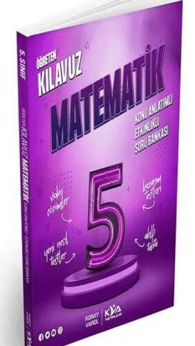 5. Sınıf Öğreten Kılavuz Matematik Konu Anlatımlı Etkinlikli Soru Bankası - Kolektif kitap kapağı