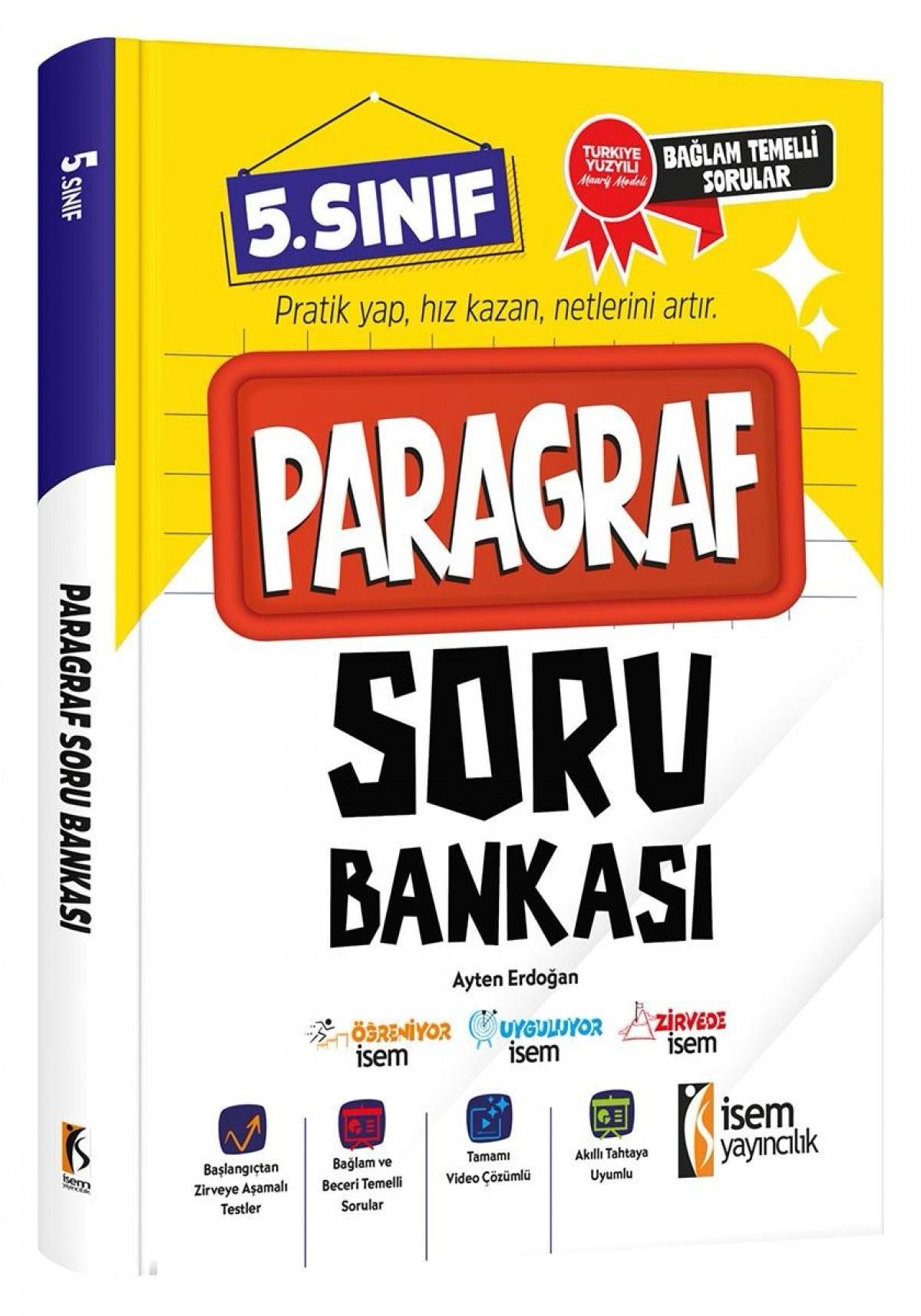 5. Sınıf Paragraf Soru Bankası kitap kapağı