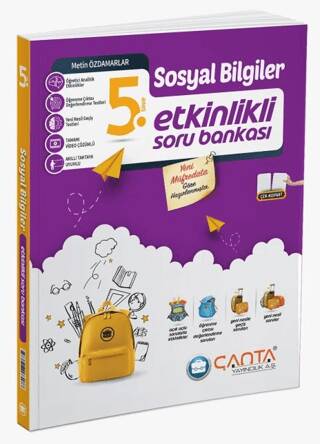 5. Sınıf Sosyal Bilgiler Etkinlikli Soru Bankası - Kolektif kitap kapağı