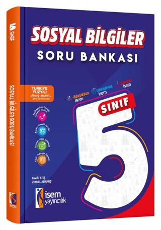 5. Sınıf Sosyal Bilgiler Soru Bankası - Halil Ateş kitap kapağı
