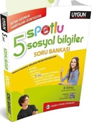 5.Sınıf Sosyal Bilgiler Spotlu Soru Bankası + Kavram Haritaları - Kolektif kitap kapağı