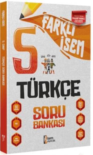 2025 Farklı İsem 5.Sınıf Türkçe Soru Bankası - Kolektif kitap kapağı