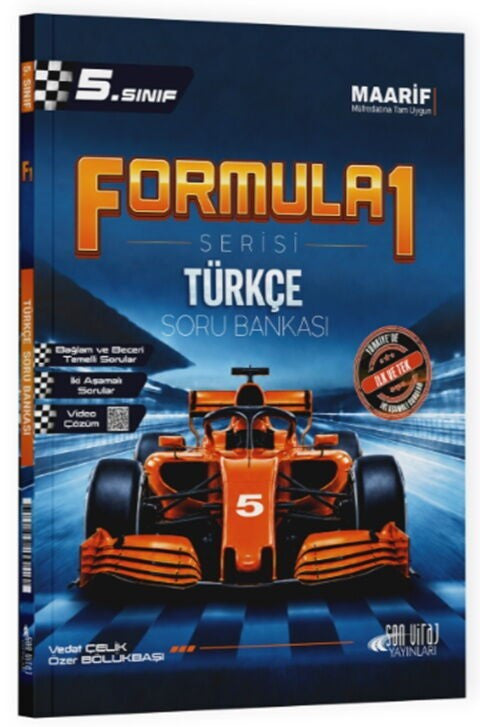 5. Sınıf Türkçe Formula 1 Soru Bankası Son Viraj Yayınları kitap kapağı