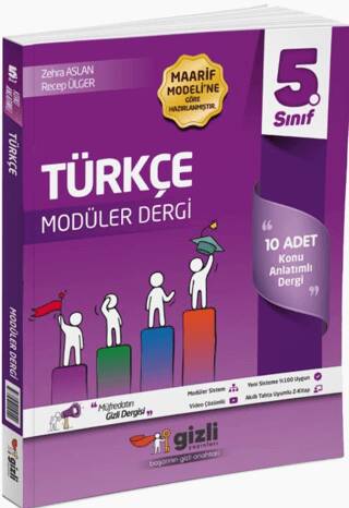 5. Sınıf Türkçe Müfredatın Gizli Dergisi - Kolektif kitap kapağı