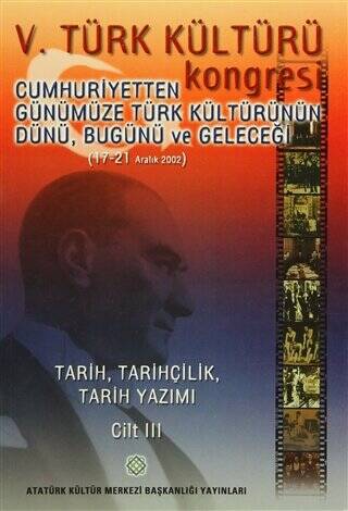 5. Türk Kültürü Kongresi Cilt: 3 - Kolektif kitap kapağı
