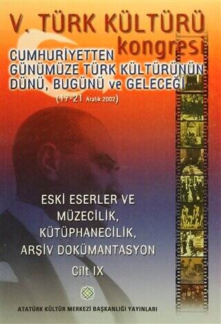 5. Türk Kültürü Kongresi Cilt: 9 - Kolektif kitap kapağı