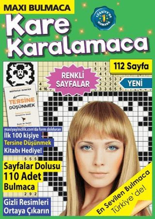 Maxi Kare Karalamaca 17 | Maxi Yayıncılık (Ciltsiz)