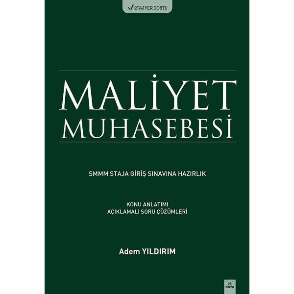 Maliyet Muhasebesi