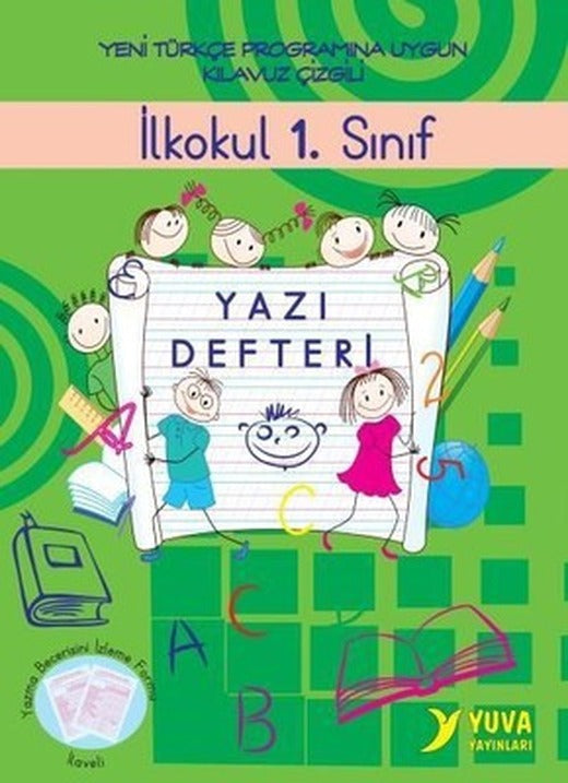 İlkokul 1. Sınıf Yazı Defteri | Yuva