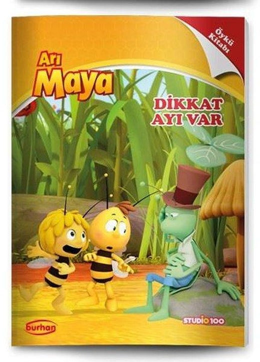 Arı Maya - Dikkat Ayı Var | Burhan Yayıncılık (İnce Kapak)