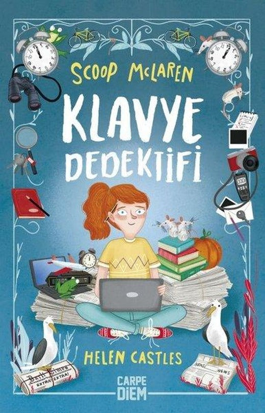 Scoop McLaren - Klavye Dedektifi | Carpediem Kitap (İnce Kapak)