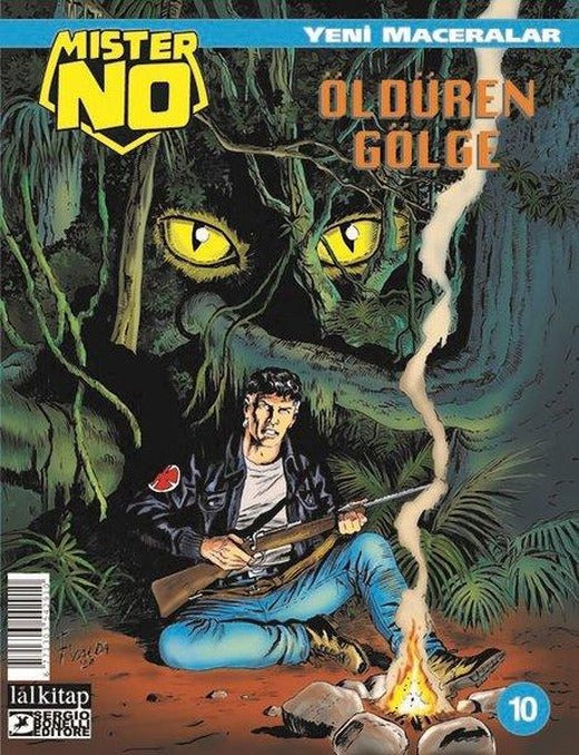 Mister No Yeni Maceralar Sayı 10 - Öldüren Gölge | Lal (İnce Kapak)