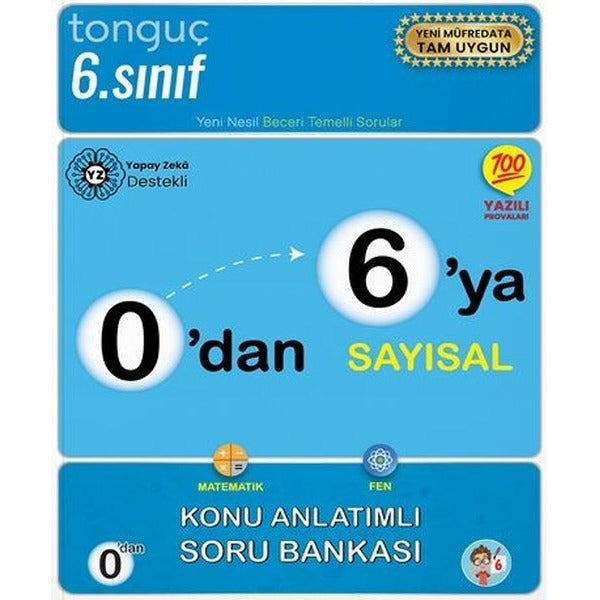 0'dan 6'ya Sayısal Konu Anlatımlı Soru Bankası | Kolektif (İnce Kapak)