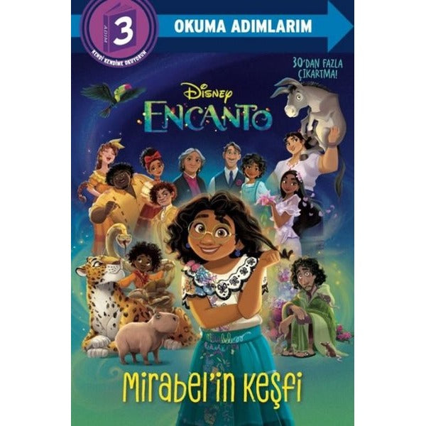 Disney Encanto - Mirabel'in Keşfi - Disney Okuma Adımlarım 3 | Beta Kids (İnce Kapak)