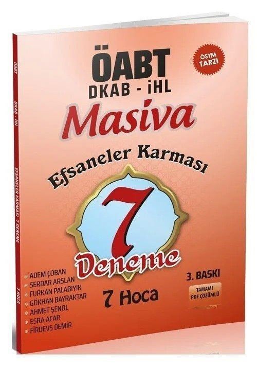 ÖABT MEB-AGS Din Kültürü Öğretmenliği Efsaneler Karması 4 Deneme