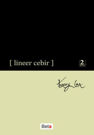 Lineer Cebir | Beta Yayınevi (Ciltsiz)  - Resim 1
