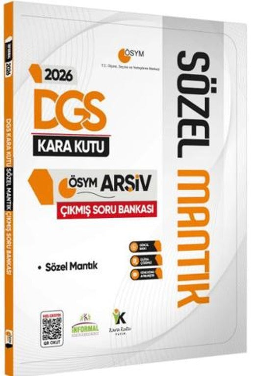 2026 DGS SÖZEL MANTIK Kara Kutu ÖSYM Çıkmış Soru Havuzu Bankası Konu Özetli Dijital Çözümlü