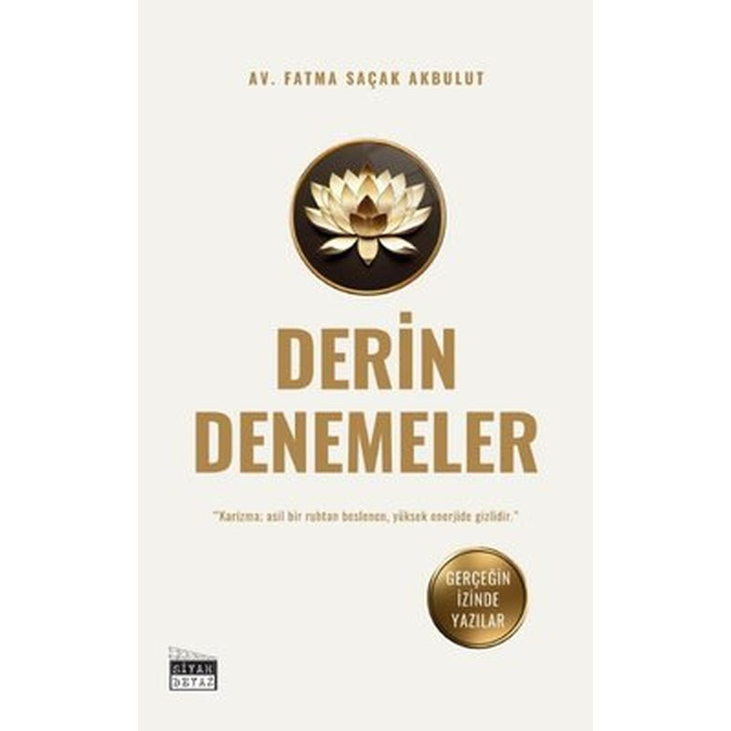 Derin Denemeler - Gerçeğin İzinde Yazılar | Siyah Beyaz (İnce Kapak)