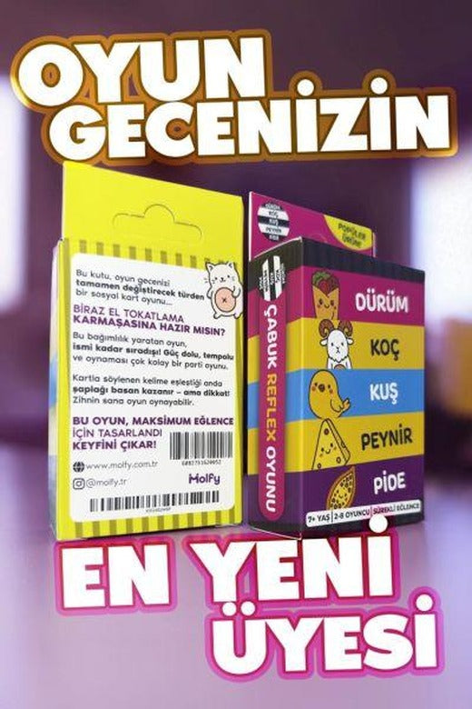 Çabuk Refleks Molfy Kutu Oyunları