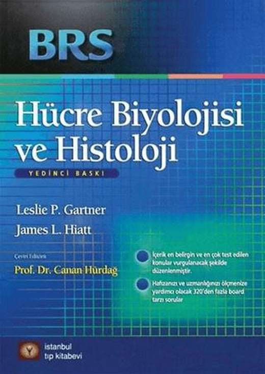 BRS Hücre Biyolojisi ve Histoloji | İstanbul Tıp Kitabevi (Ciltsiz)