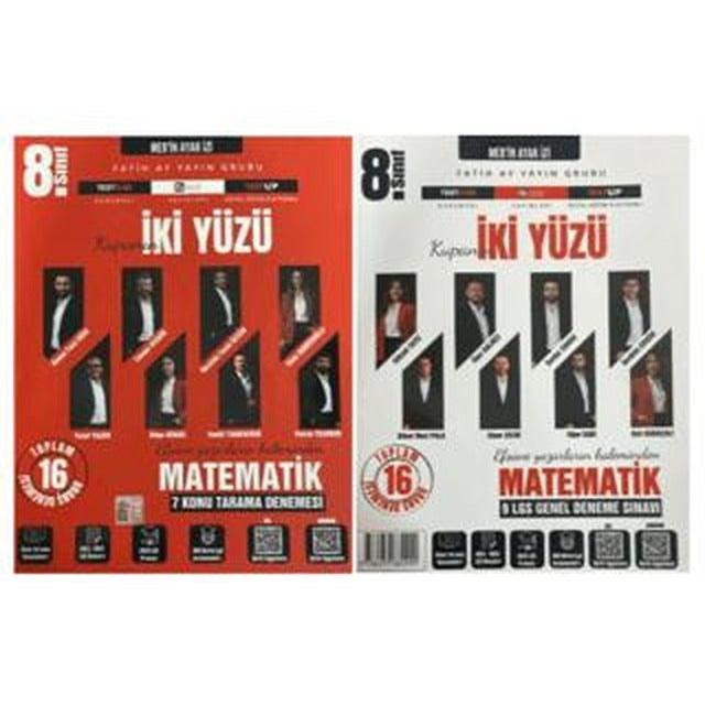 8. Sınıf MEB'in Ayak İzi Kupanın İki Yüzü Matematik Branş Denemeleri