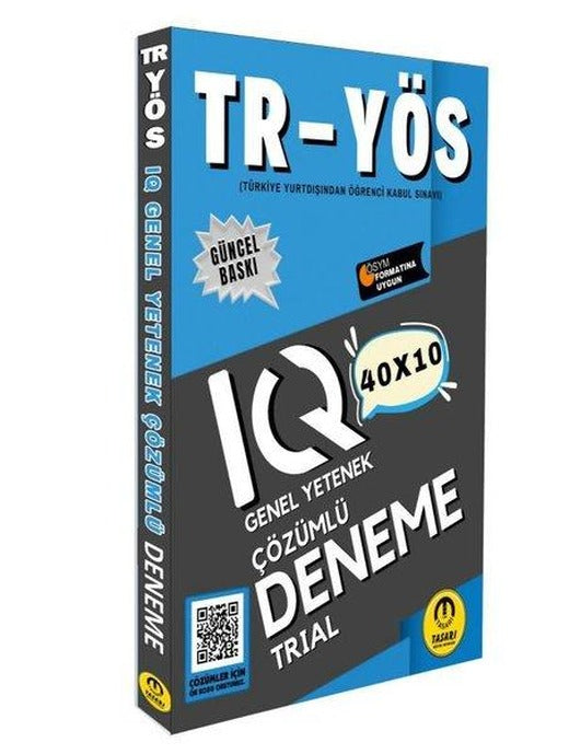 2025 TR YÖS IQ 40x10 Çözümlü Deneme | Tasarı Akademi (İnce Kapak)
