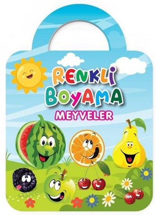 Meyveler - Renkli Boyama 2+ | Baloon Kids Yayınları