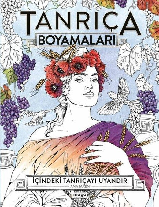 Tanrıça Boyamaları | Maya Kitap (İnce Kapak)