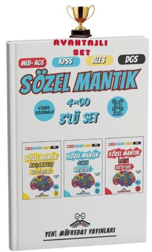2025 MEB-AGS KPSS ALES DGS Sözel Mantık Başlangıç- Orta – İleri Seviye 4x90 Tamamı Video Çözümlü Deneme Sınavı