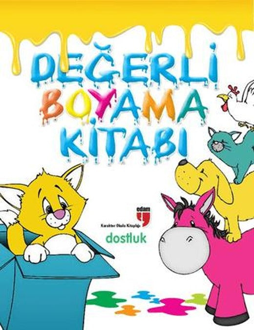 Değerli Boyama Kitabı - Dostluk