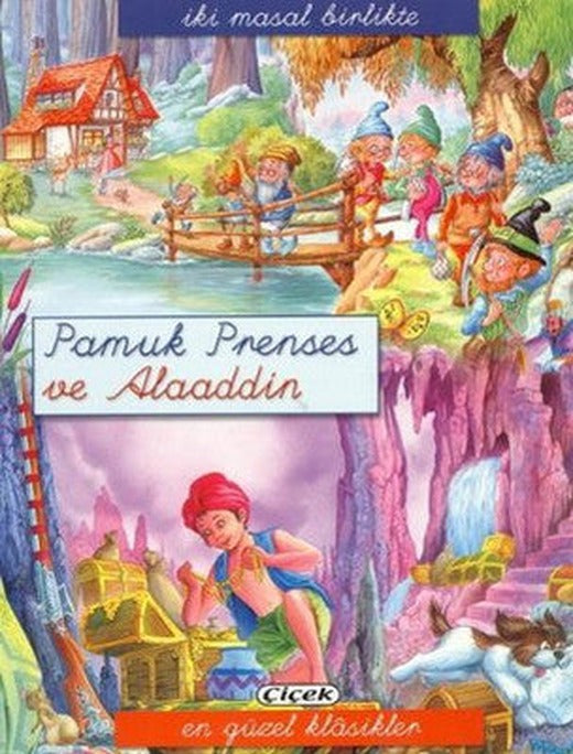 2 Masal Birlikte Dizisi - Pamuk Prenses ve Alaaddin | Çiçek Yayıncılık