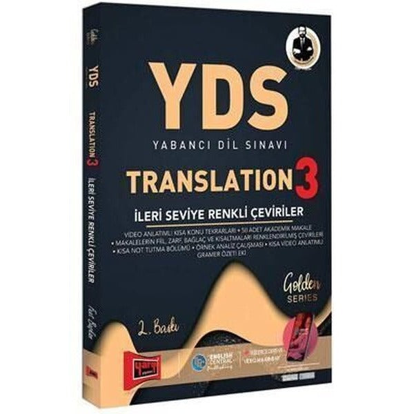 YDS Translation 3 İleri Seviye Renkli Çeviriler | Yargı Yayınevi (Ciltsiz)